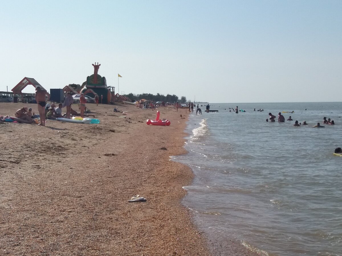Станица Должанская пляж в залив