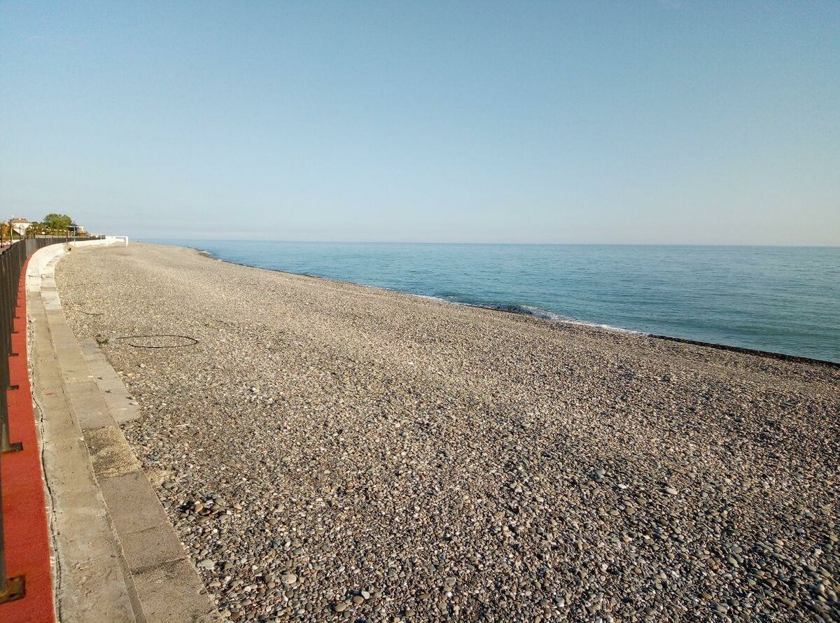 Галечные пляжи Краснодарского края