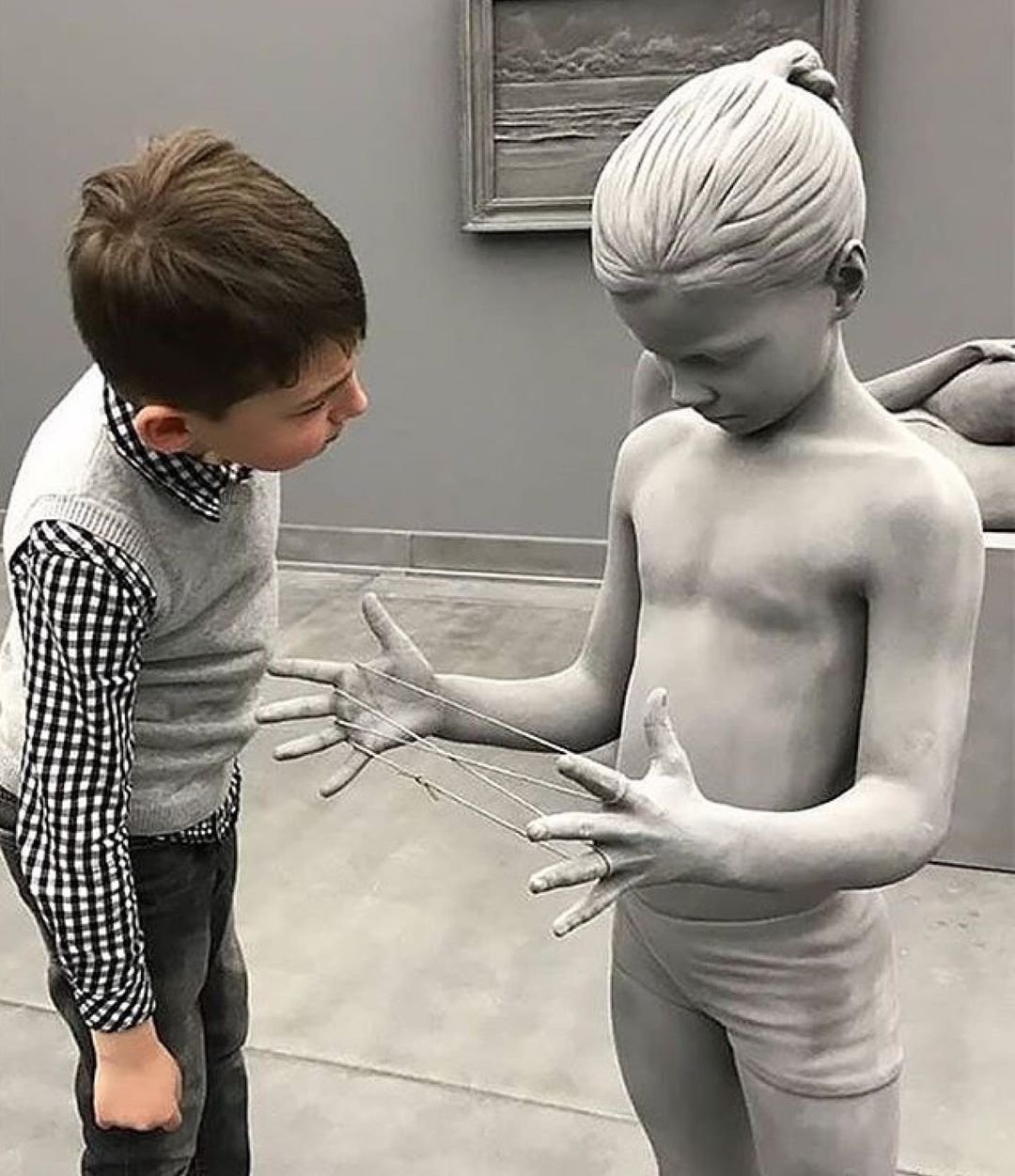 Скульптор Ханс ОП де Бека