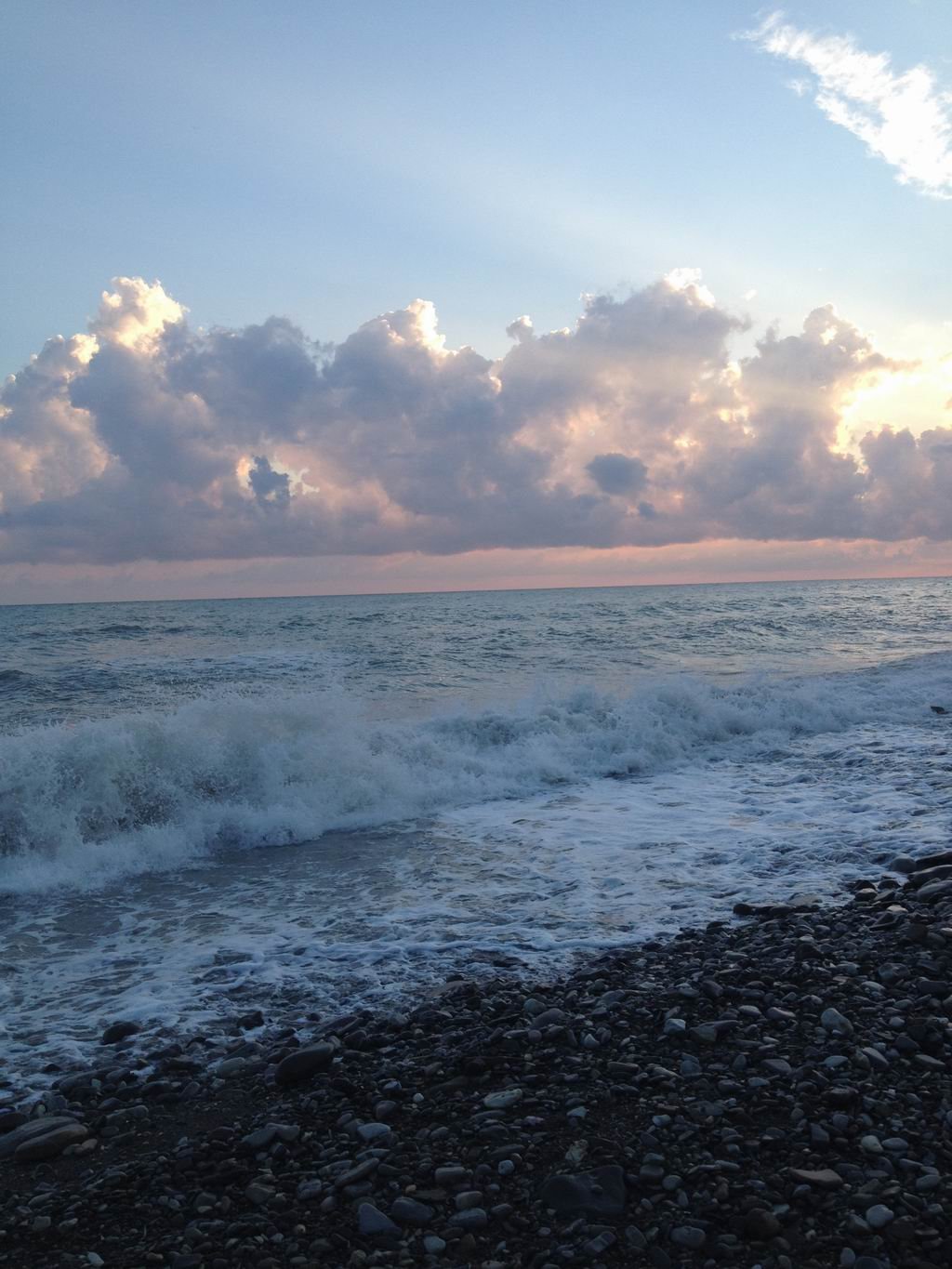 Море черного цвета
