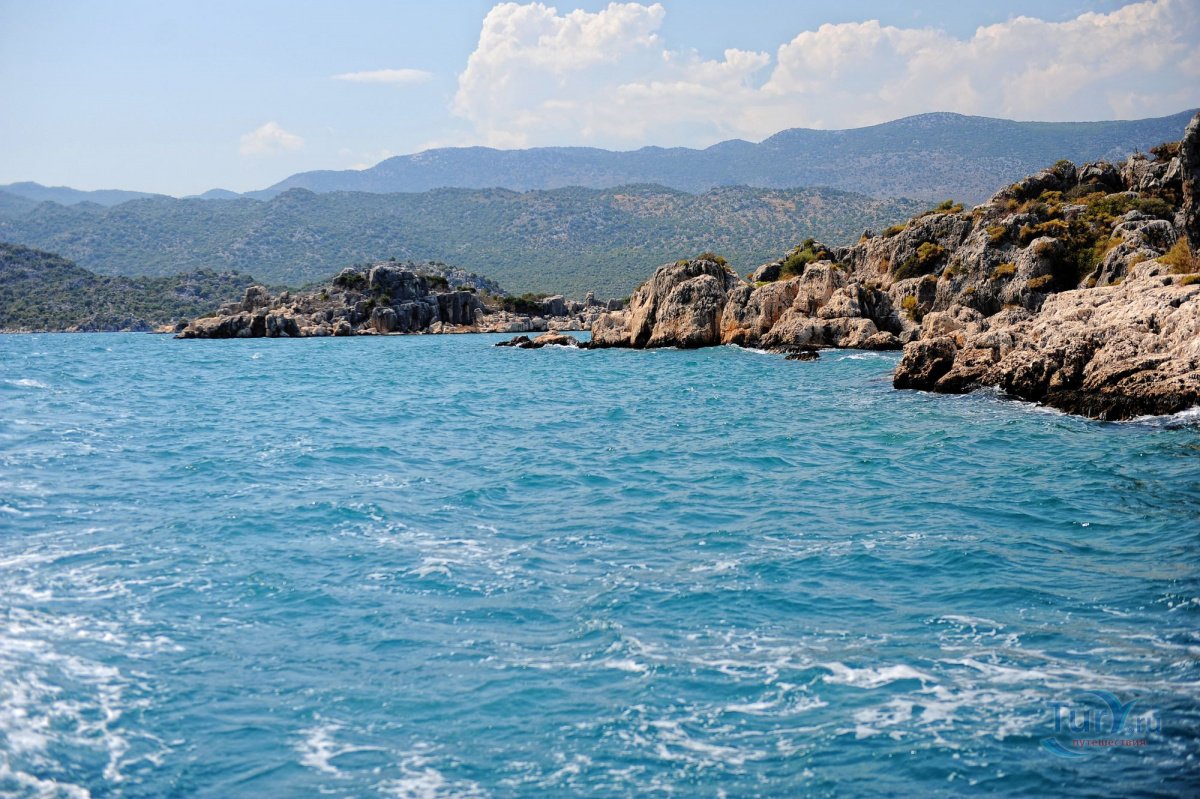 Пляж Клеопатры Эгейское море
