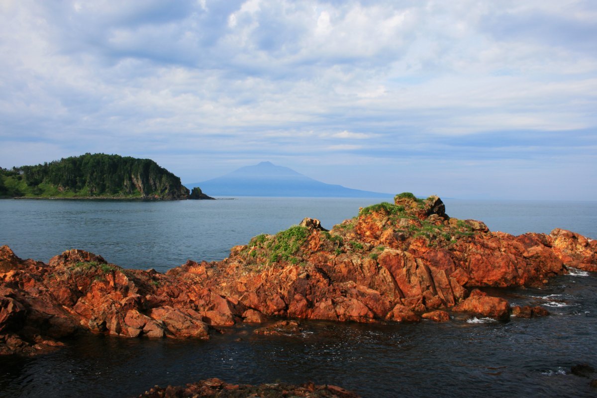 Охотское море Курильские острова