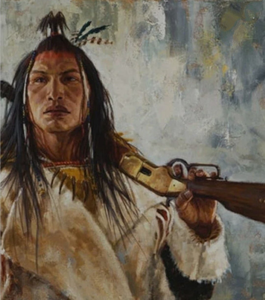 Michael Schreck Art индейцы