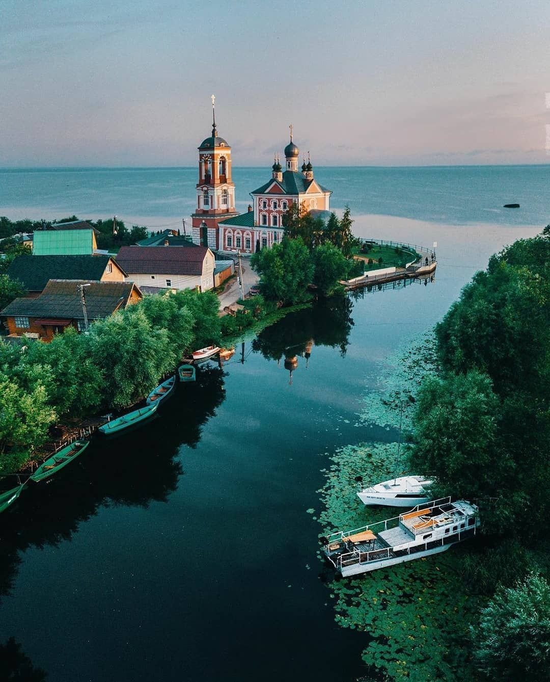 Плещеево озеро Переславль