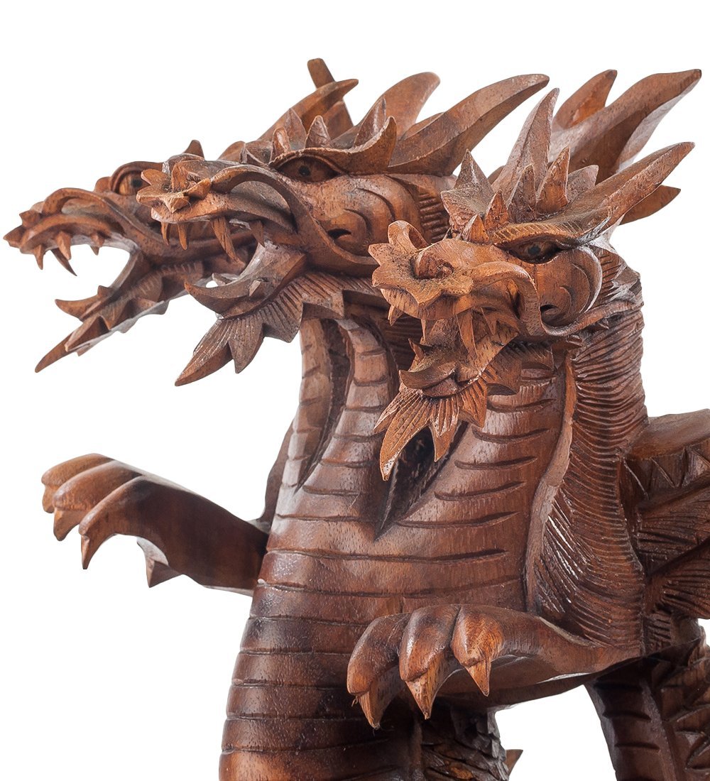 Фигурка Bullyland Fantasy дракон Трёхглавый 75548