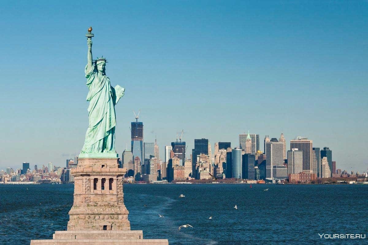 Статуя свободы США