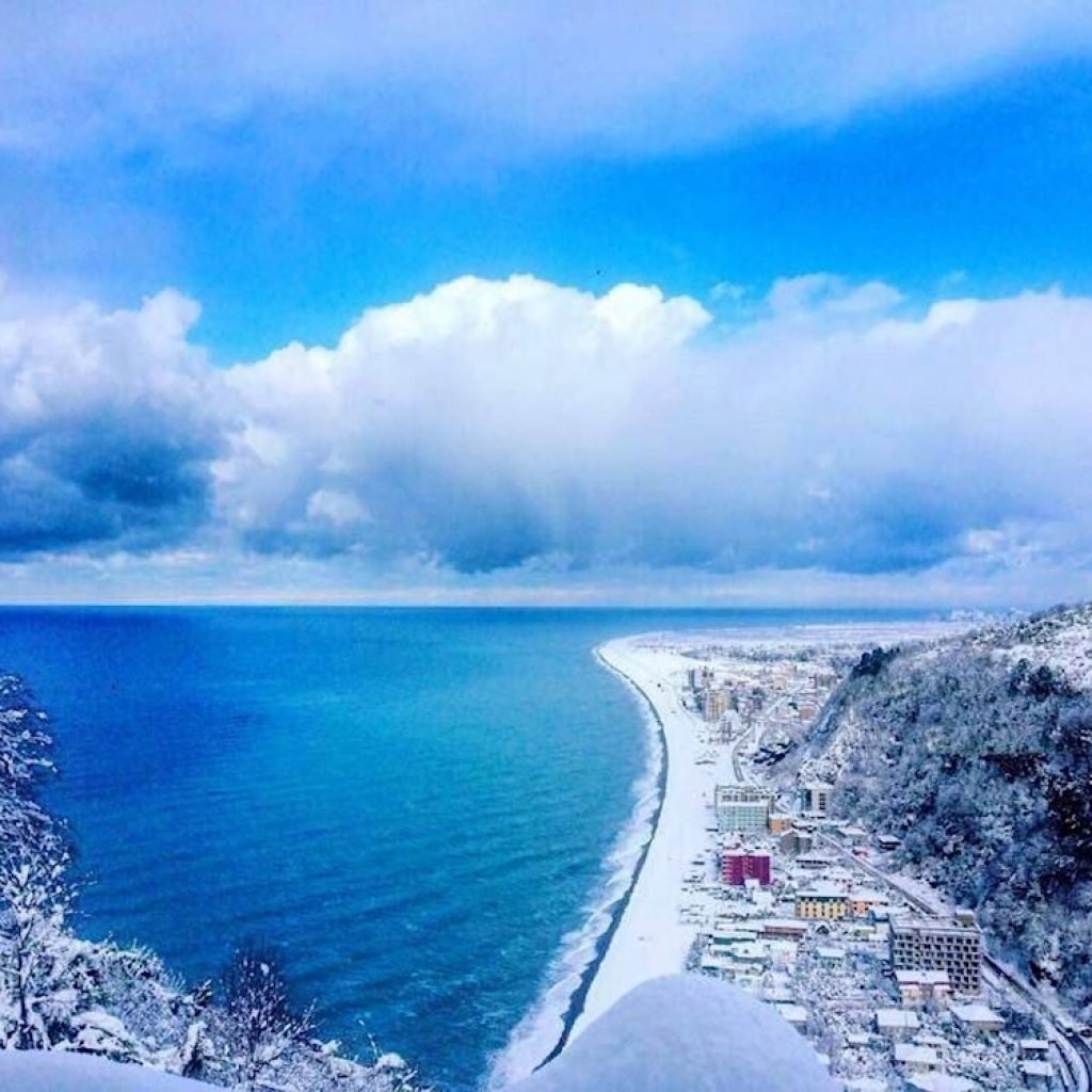 Самое красивое море в грузии
