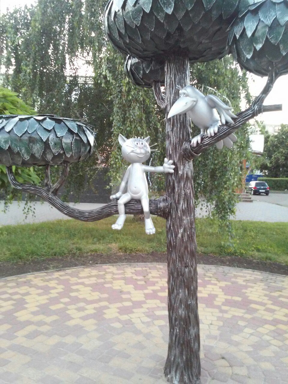 Памятник коту с улицы Лизюкова
