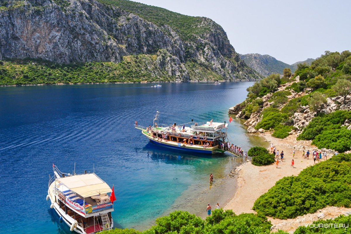 Остров селимие на эгейском море