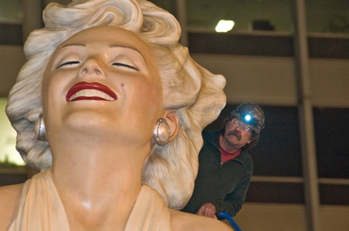 Статуя Marilyn Monroe