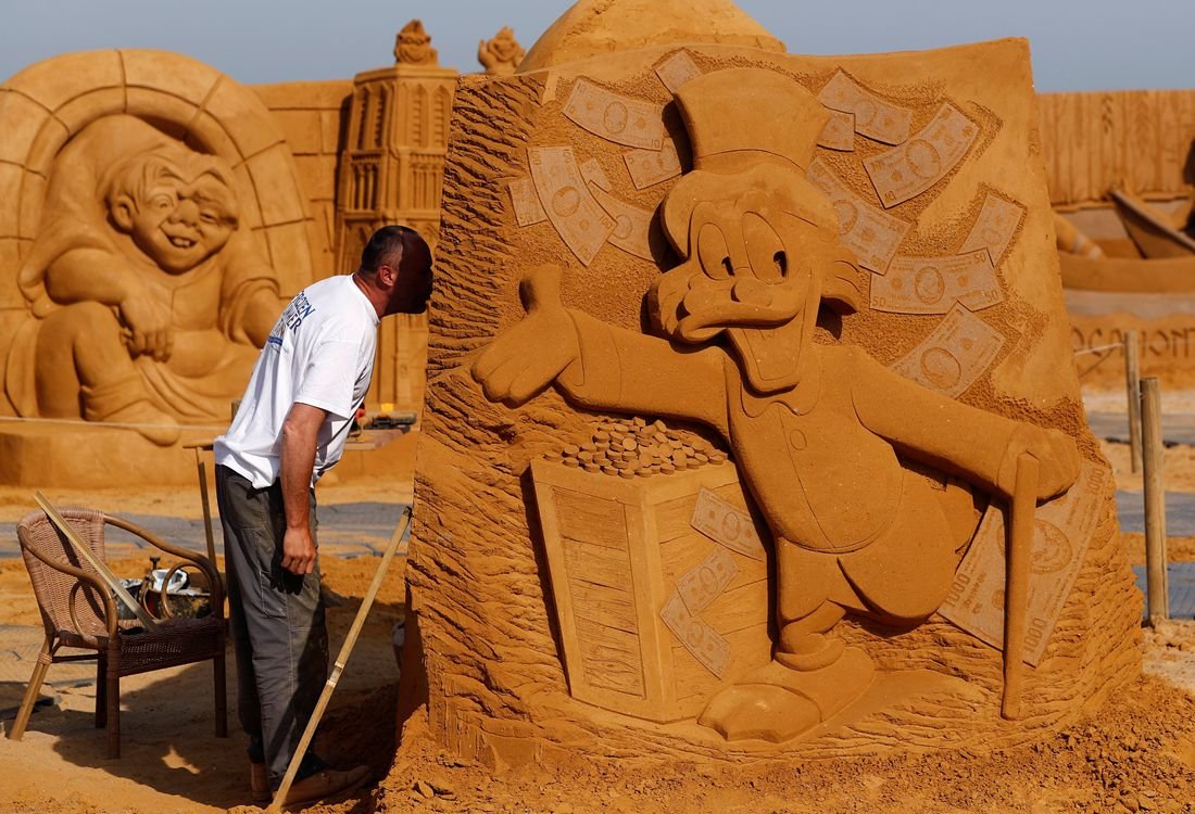 Фестиваль песчаных скульптур Sand Sculpture Festival