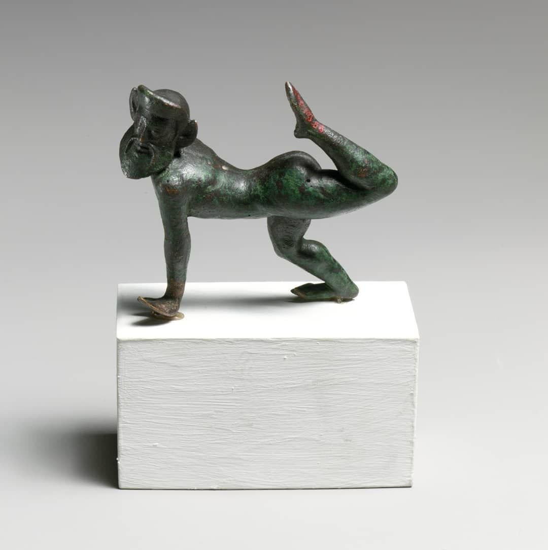 Bronze Statue of the Etruscan Metropolitan Museum