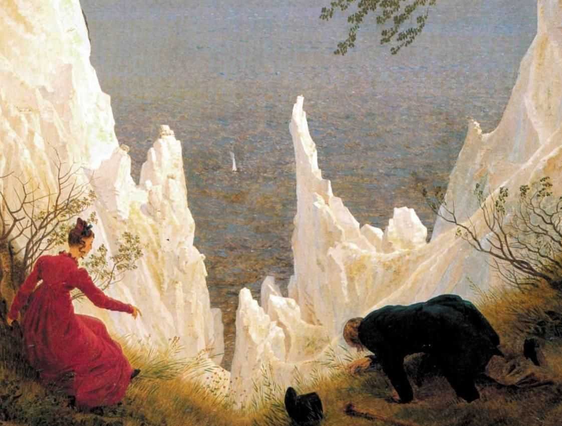 Меловые скалы на острове Рюген Каспар Давид Фридрих 1818