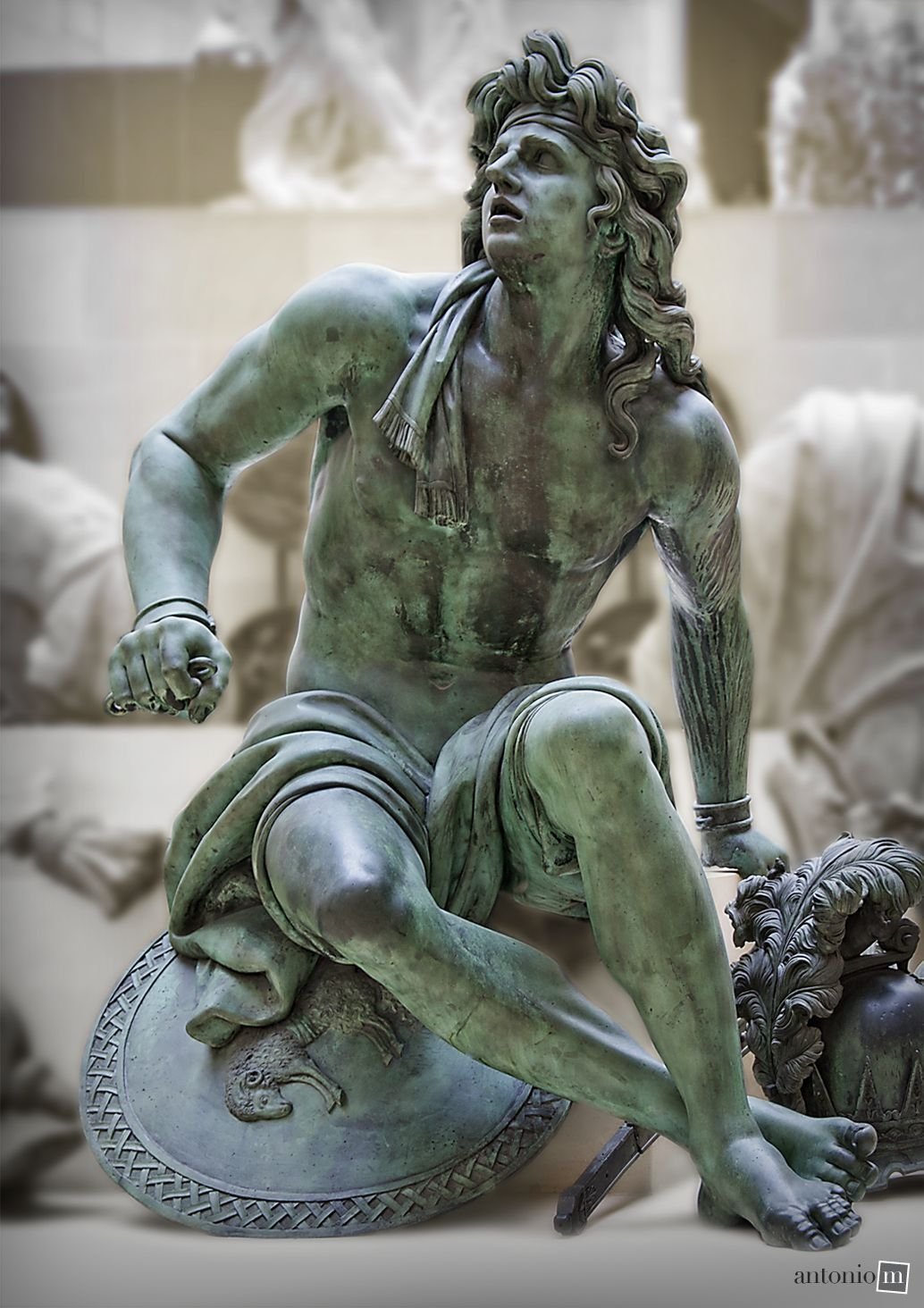 Мартен Дежарден (Martin van den Bogaert, dit Desjardins, 1637 - 1694), "Пленники"