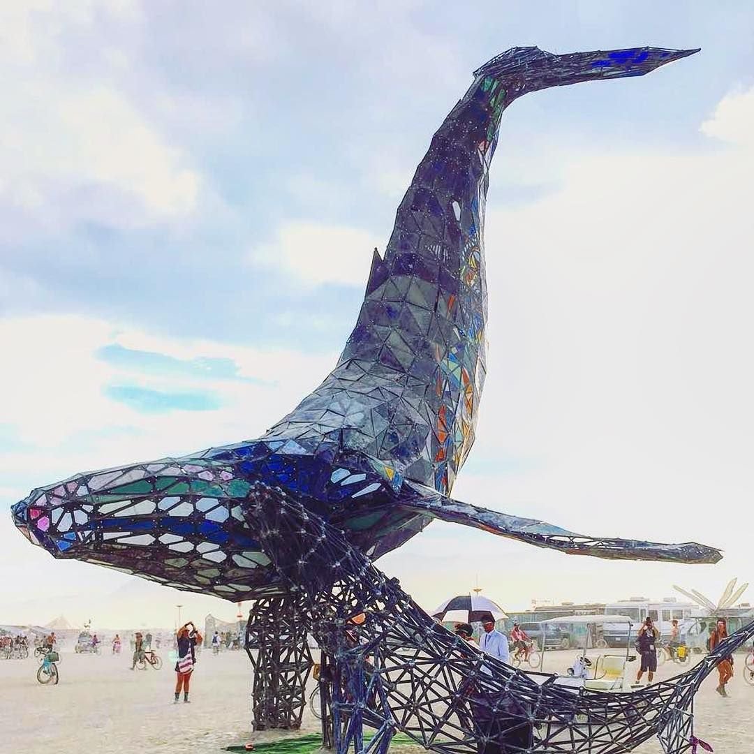 Burning man кит