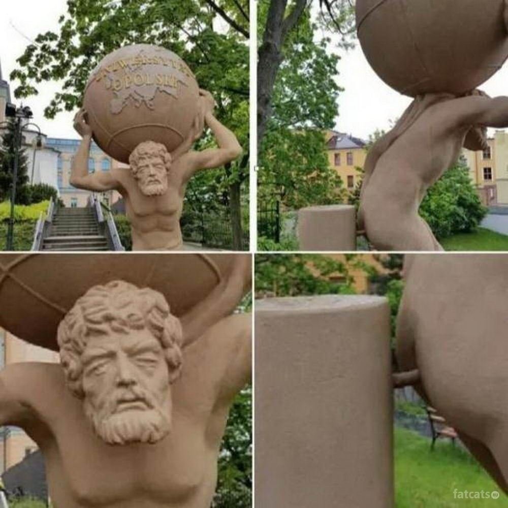 Шутки про скульптуры