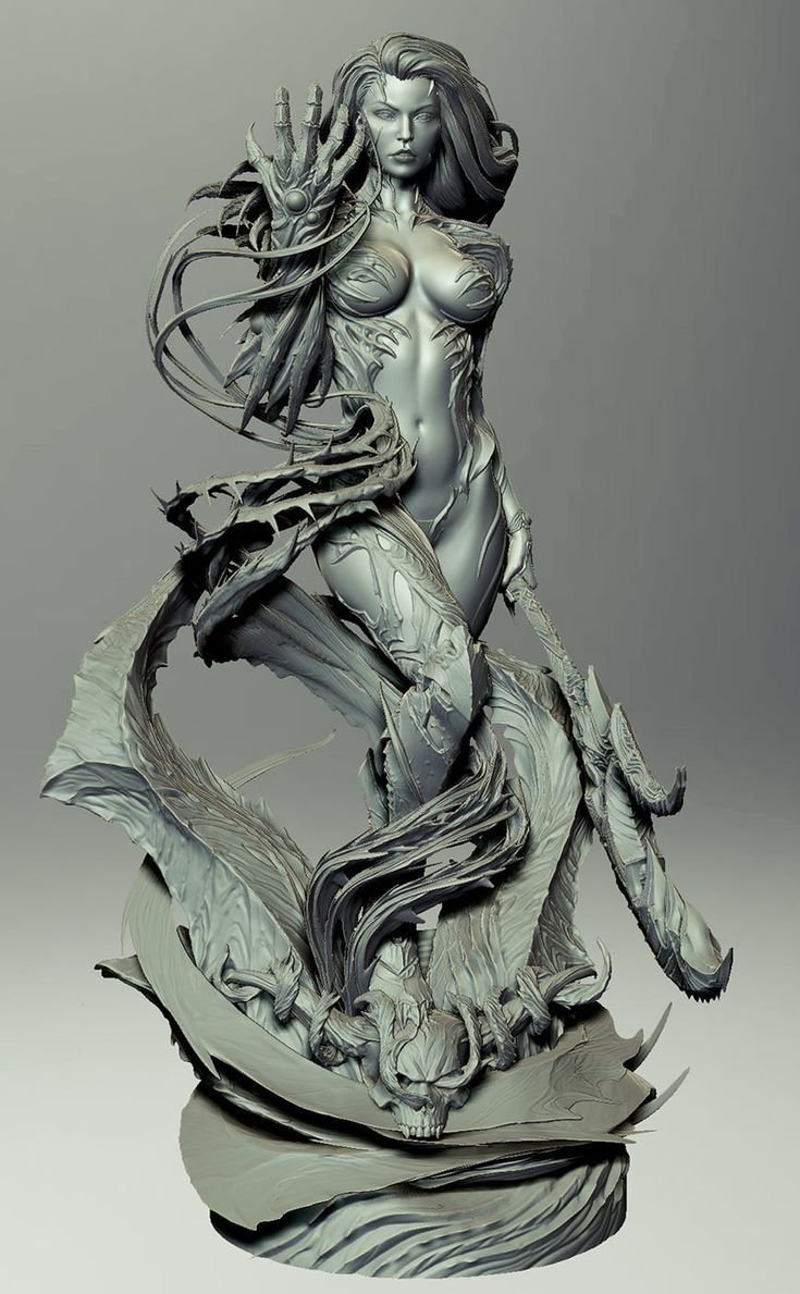 3d скульптор по дереву Zbrush