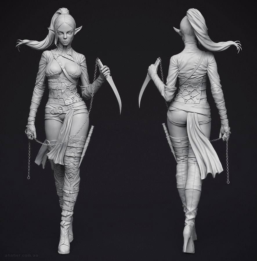 3д моделирование в Zbrush