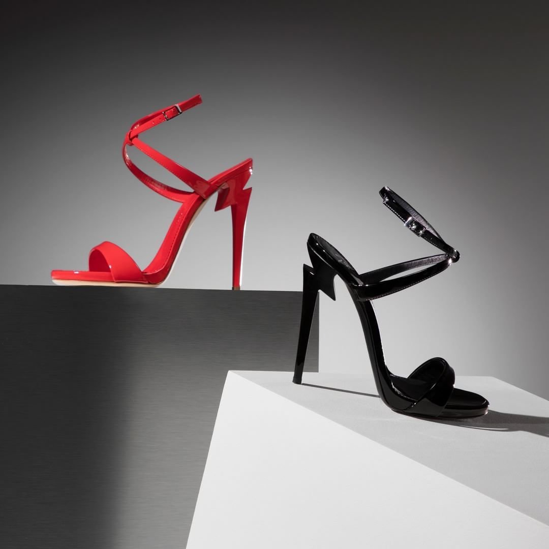 Реклама обуви Giuseppe Zanotti