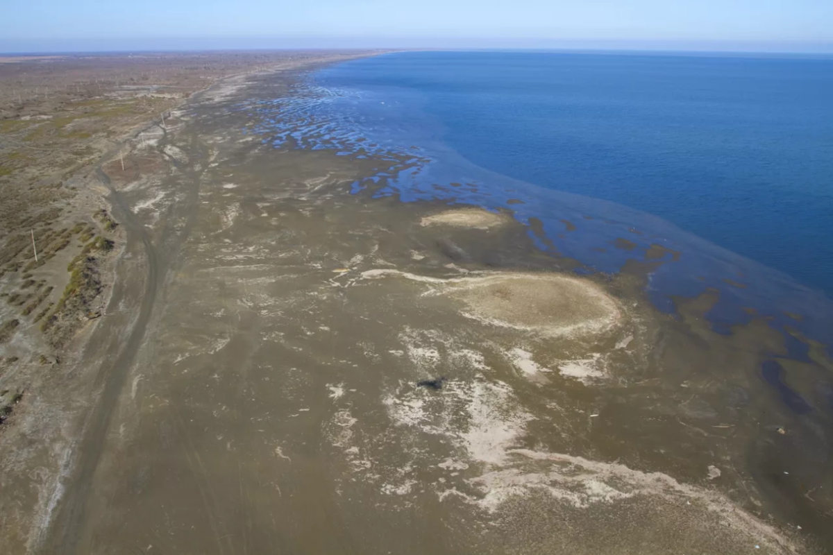 Понижения уровня Каспийского моря