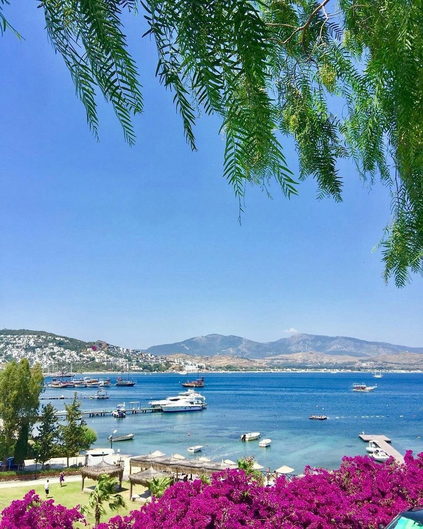 Эгейское море Турция курорты Бодрум