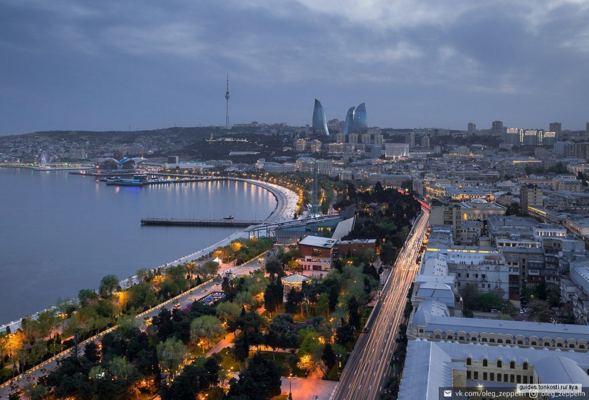 Бакинский Приморский бульвар