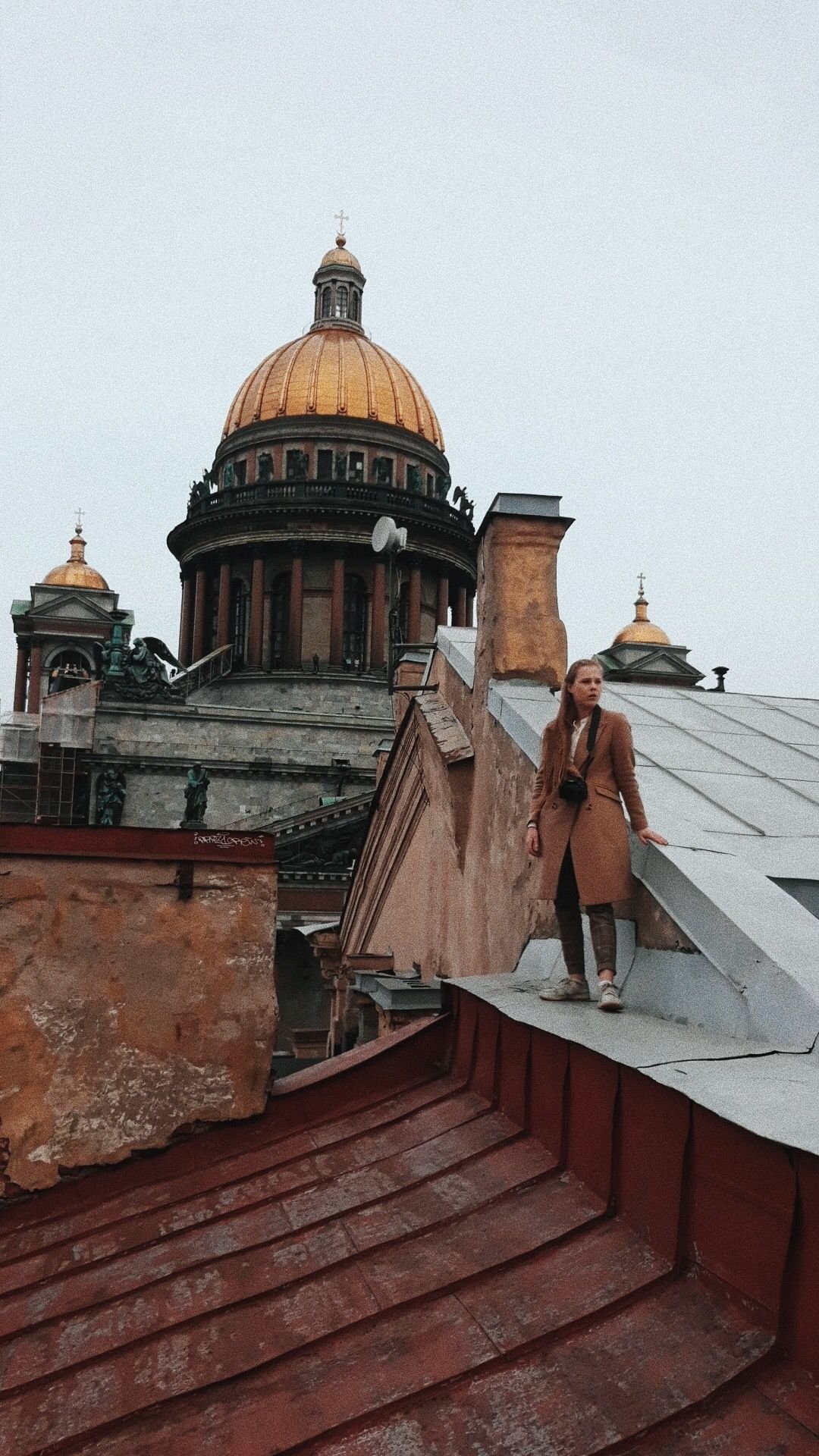 Санкт-Петербург крыши Исакиевский