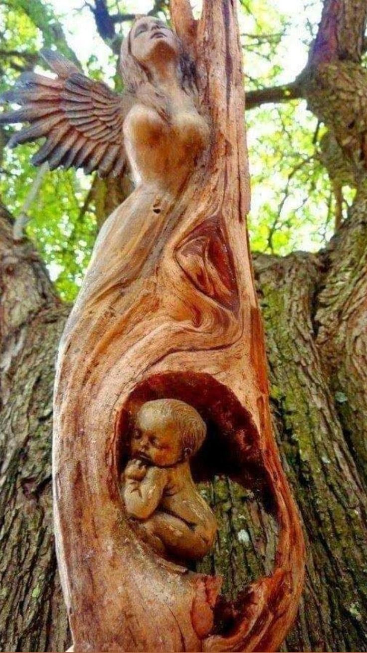 Шедевры деревянной скульптуры