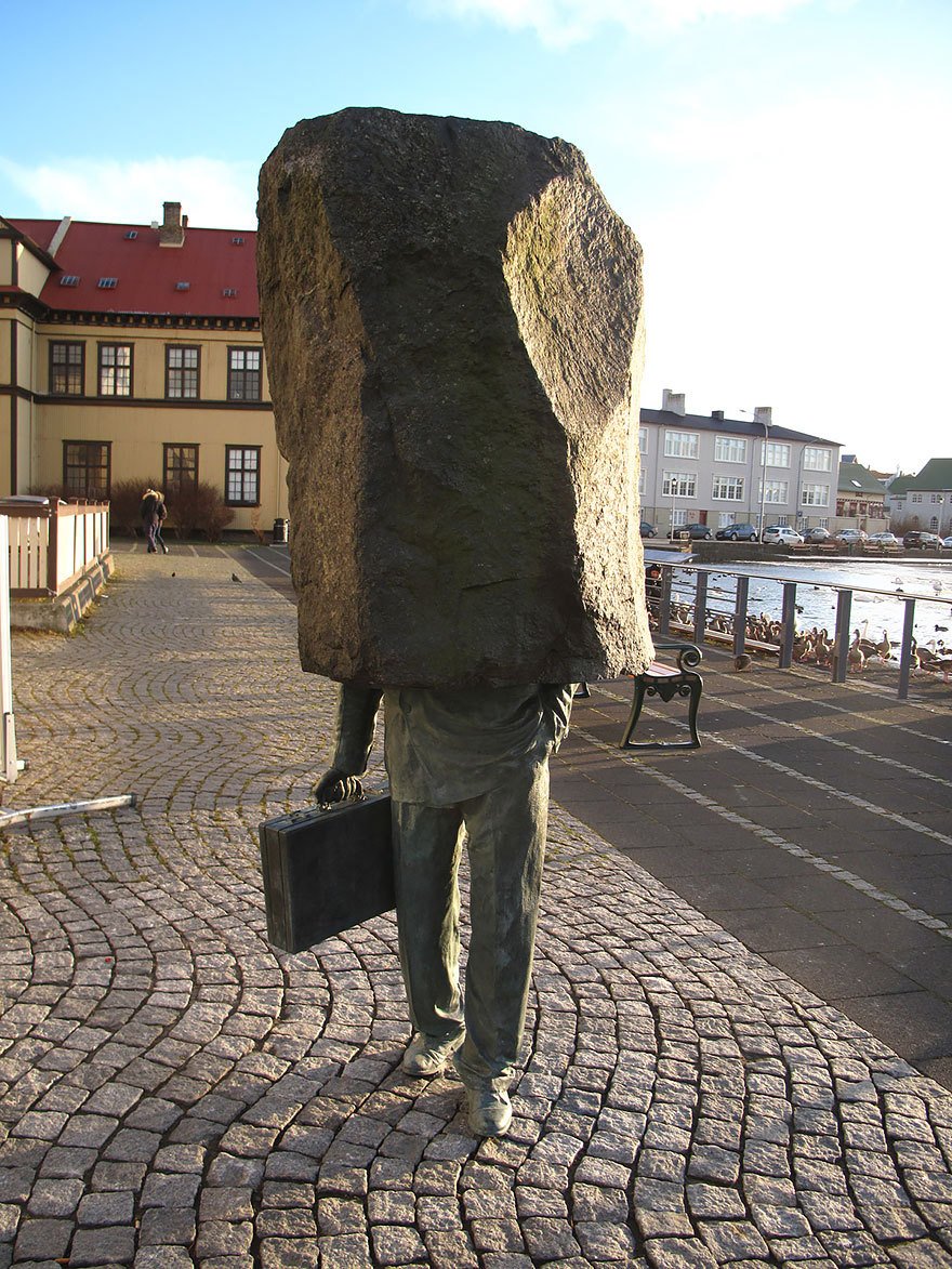 Неизвестный чиновник, Рейкьявик, Исландия
