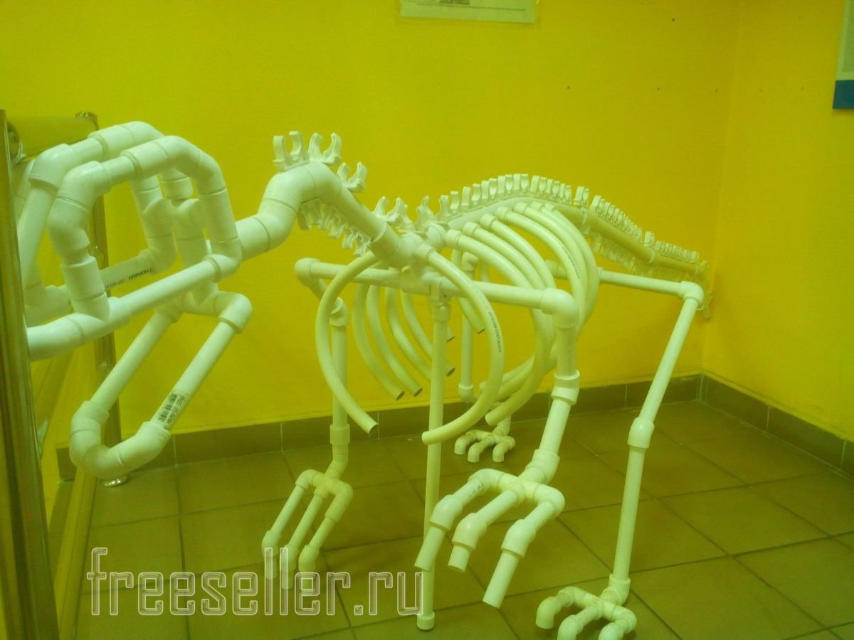 Фигуры из ПВХ труб