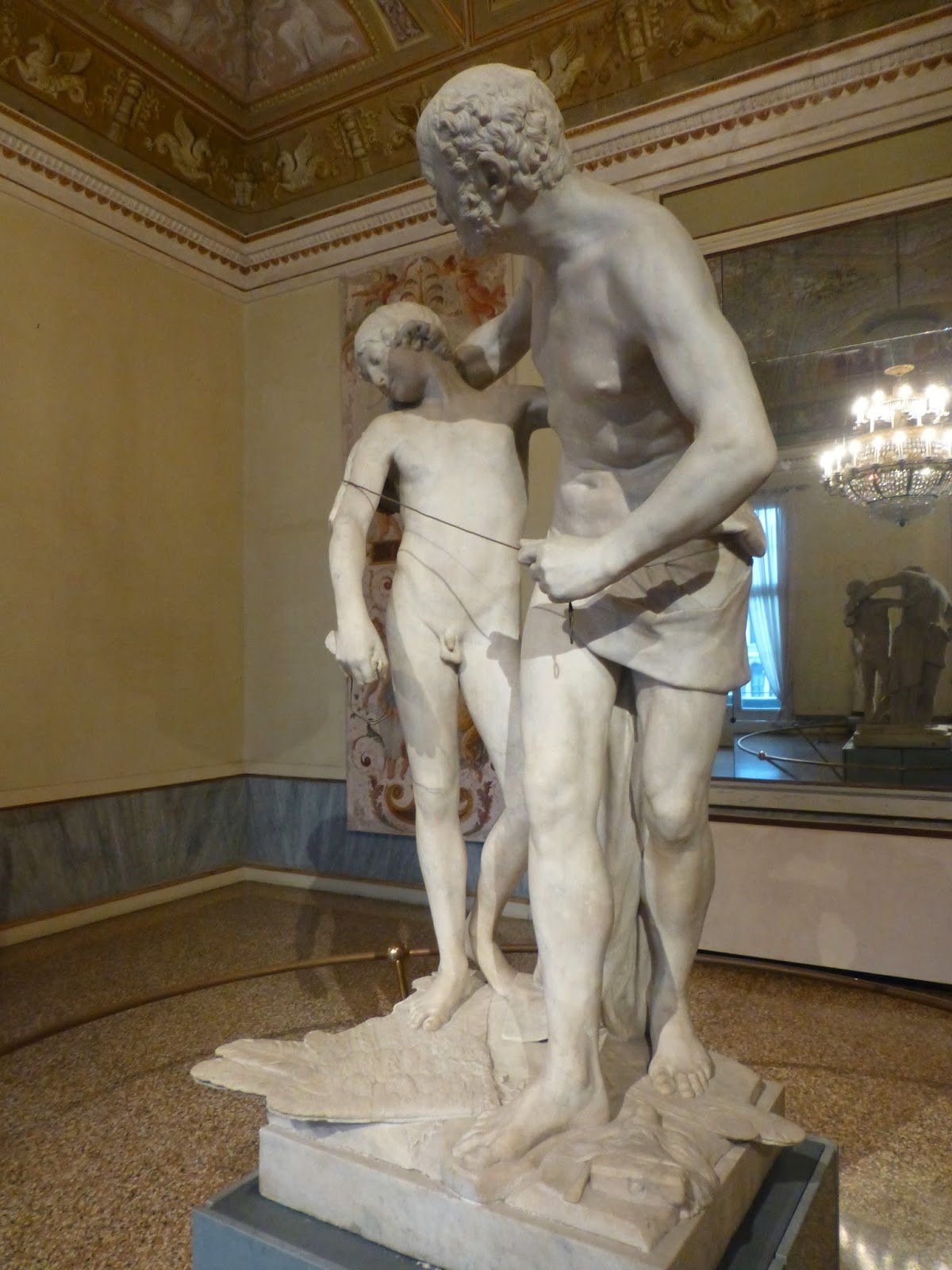 А. Канова «Дедал и Икар» (1777-1779). Музей Коррер (Венеция)