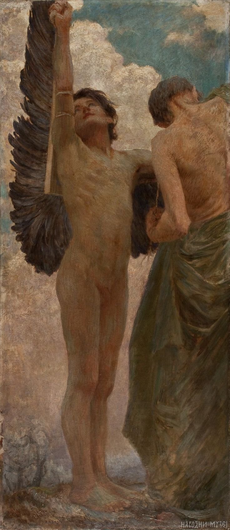 "Дедал и Икар" Людовицо Лана.