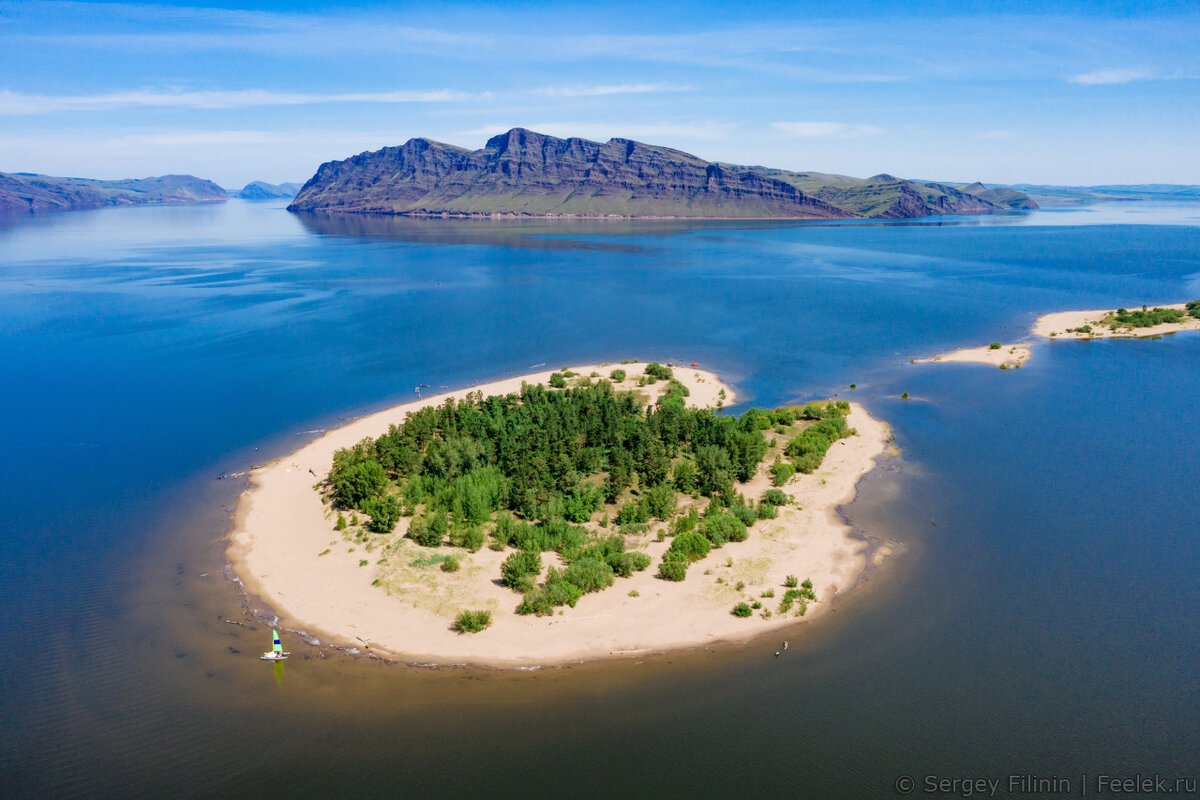 Тубинский залив Красноярского моря