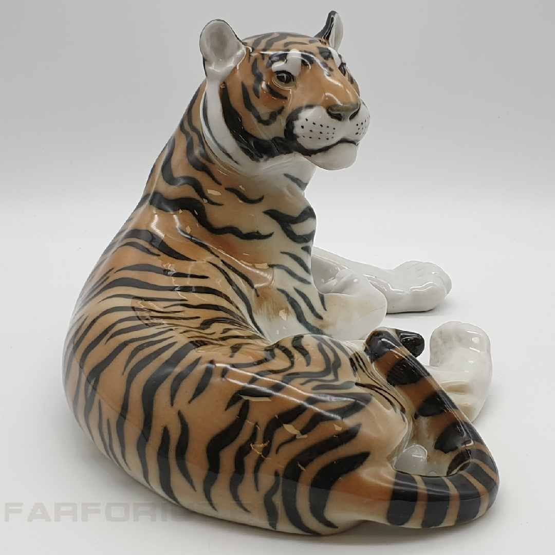 Фарфоровый тигр ЛФЗ