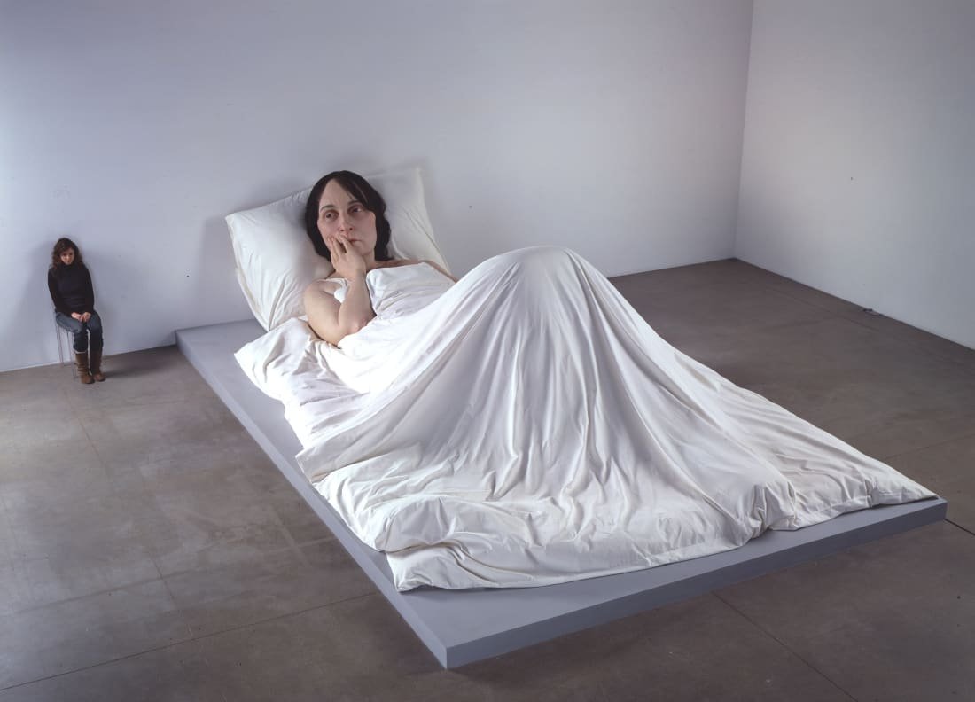 Гиперреалистичная скульптура Рона Мьюека (Ron Mueck)