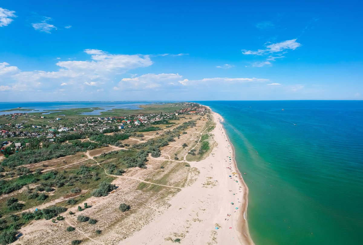 Песочное Крым Азовское море