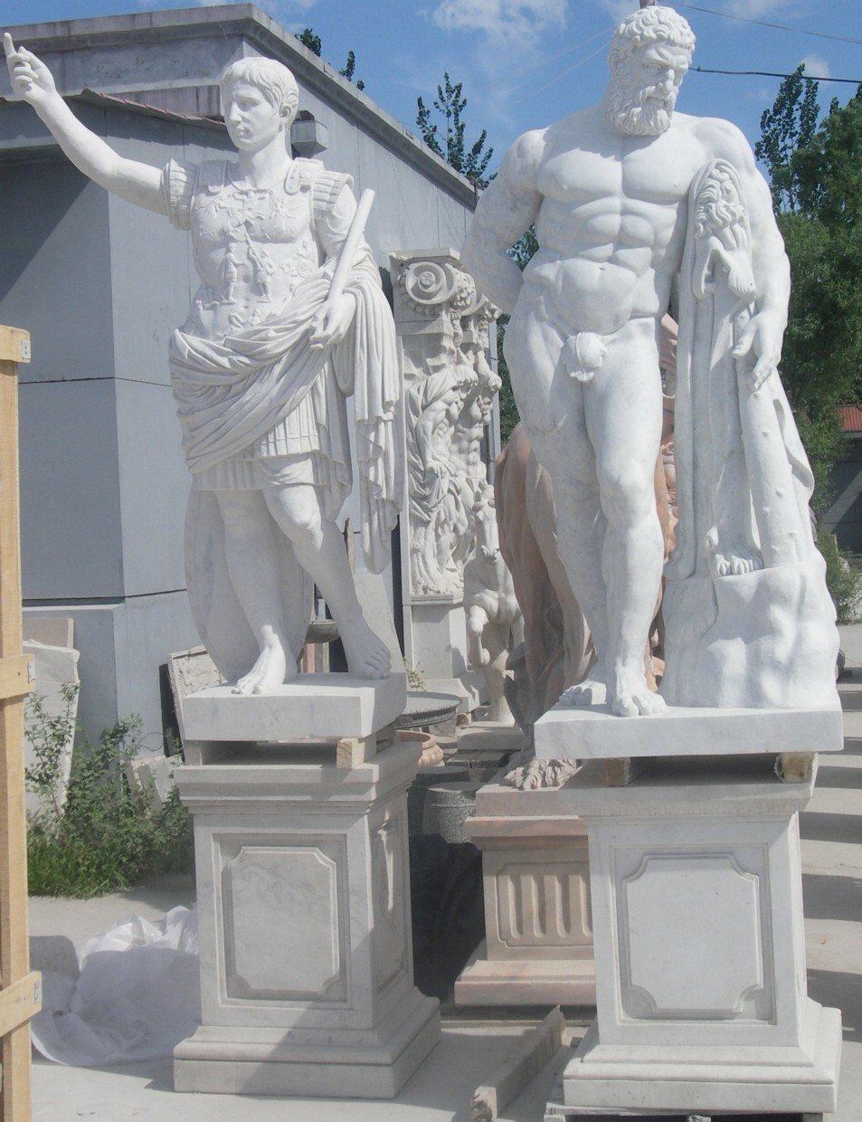 Dorotea Stone Statue Istok Janos