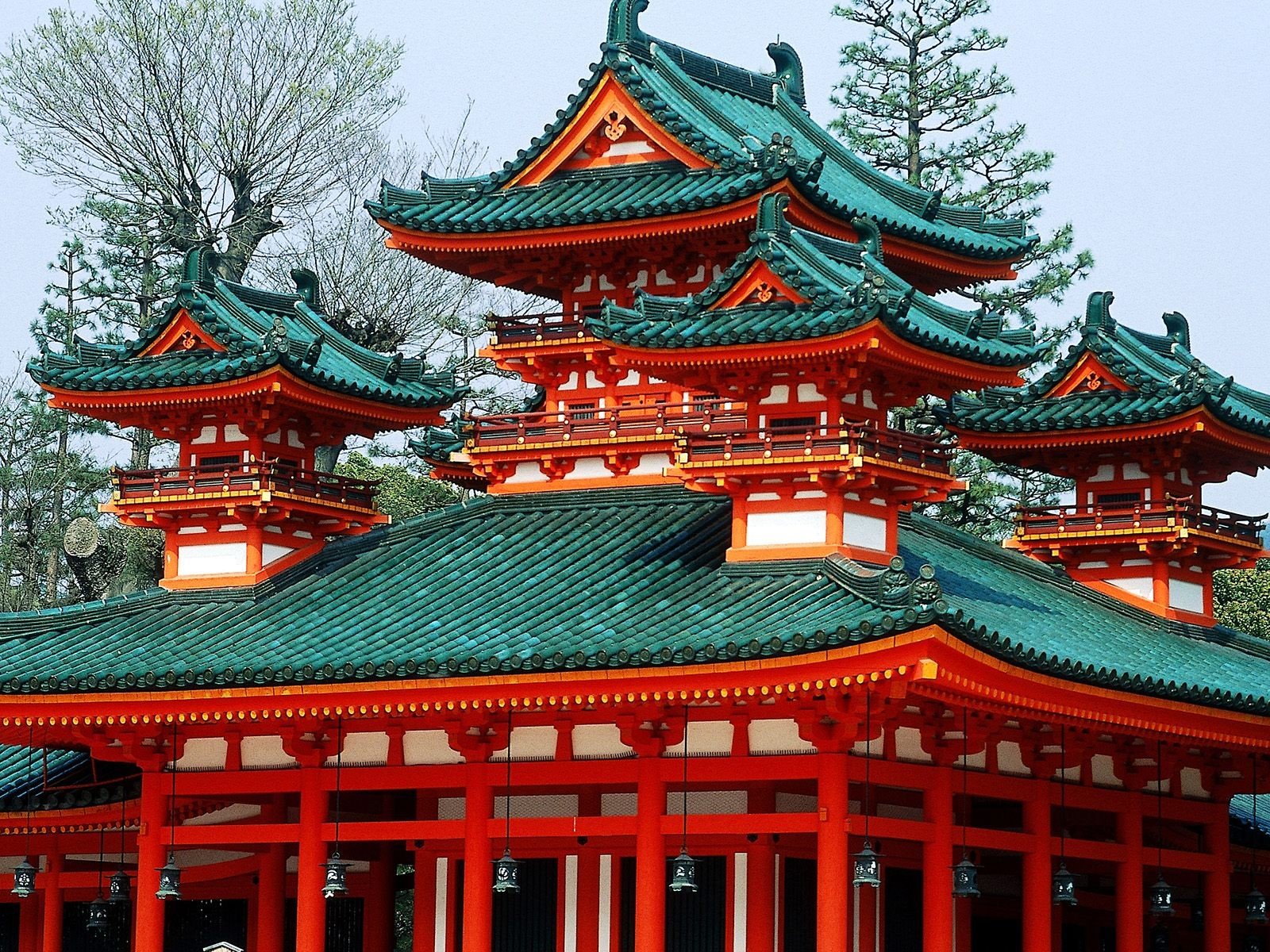Древняя японская архитектура - 54 фото
