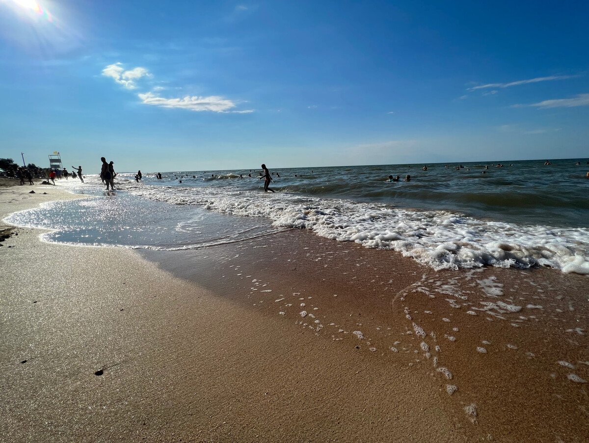 Чистое Азовское море