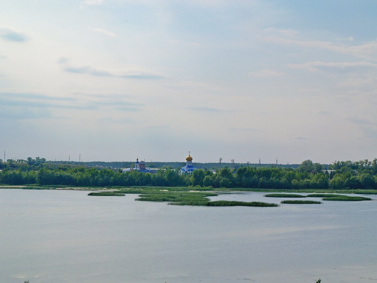 Река Волга Сызрань