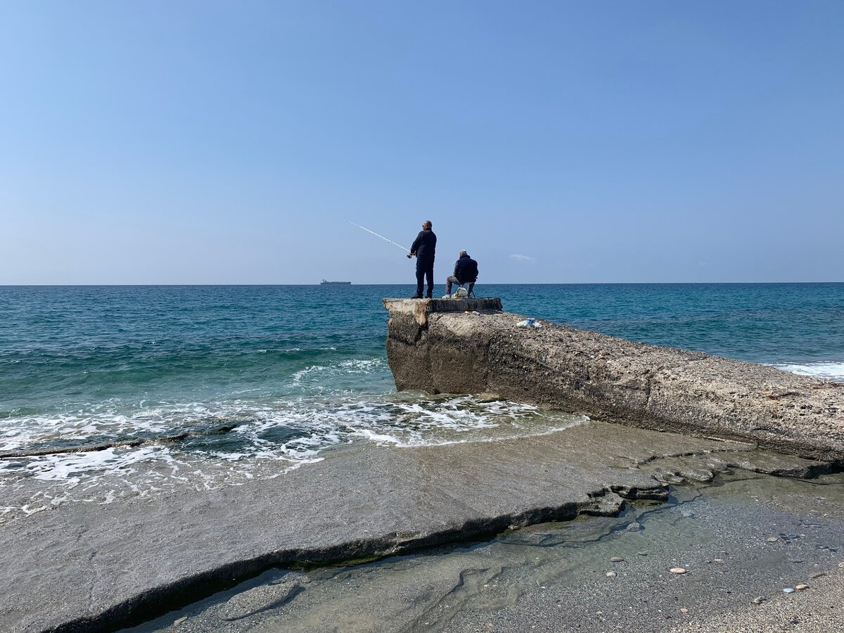 Заход в море в Алании