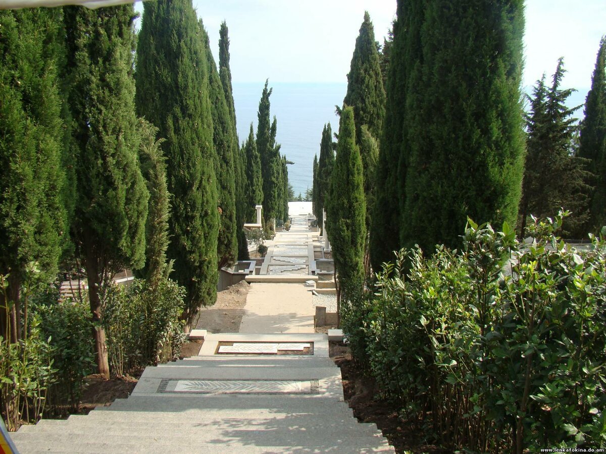 Кипарисовая аллея Алупка