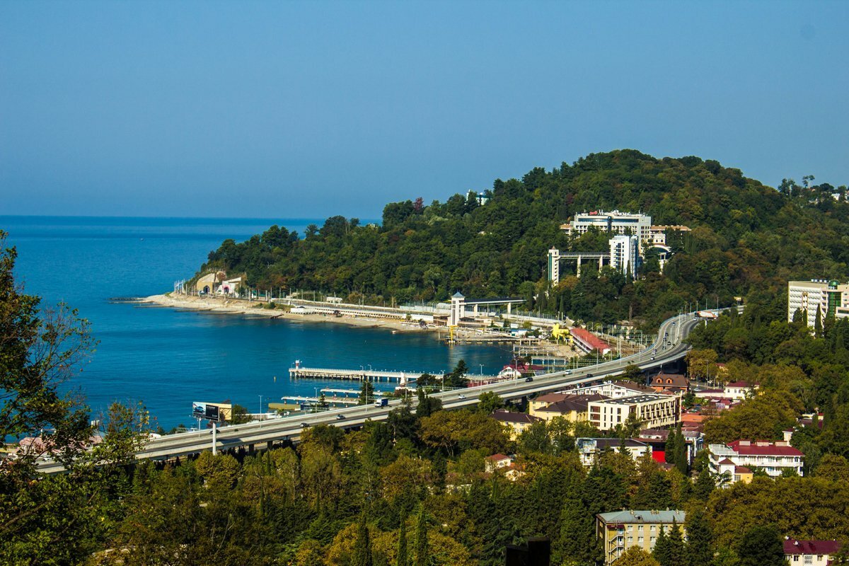 Кавказ побережье черного моря
