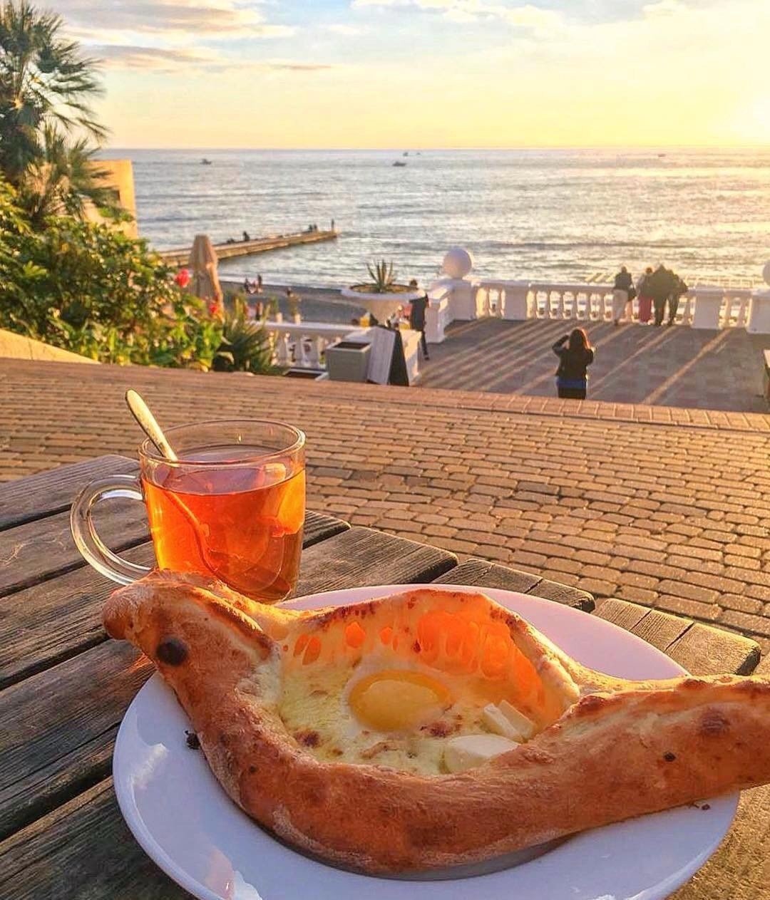Хачапури на море