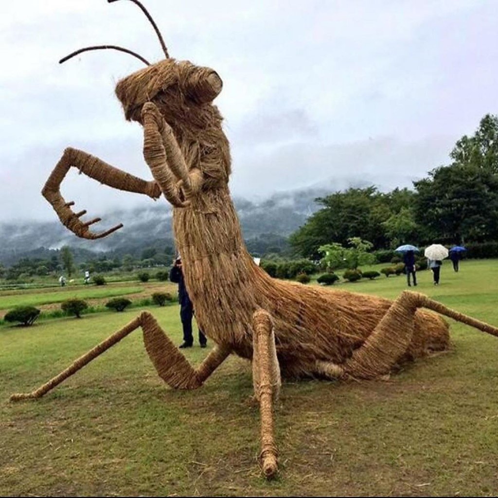 Фестиваль соломенных скульптур Wara Art Festival