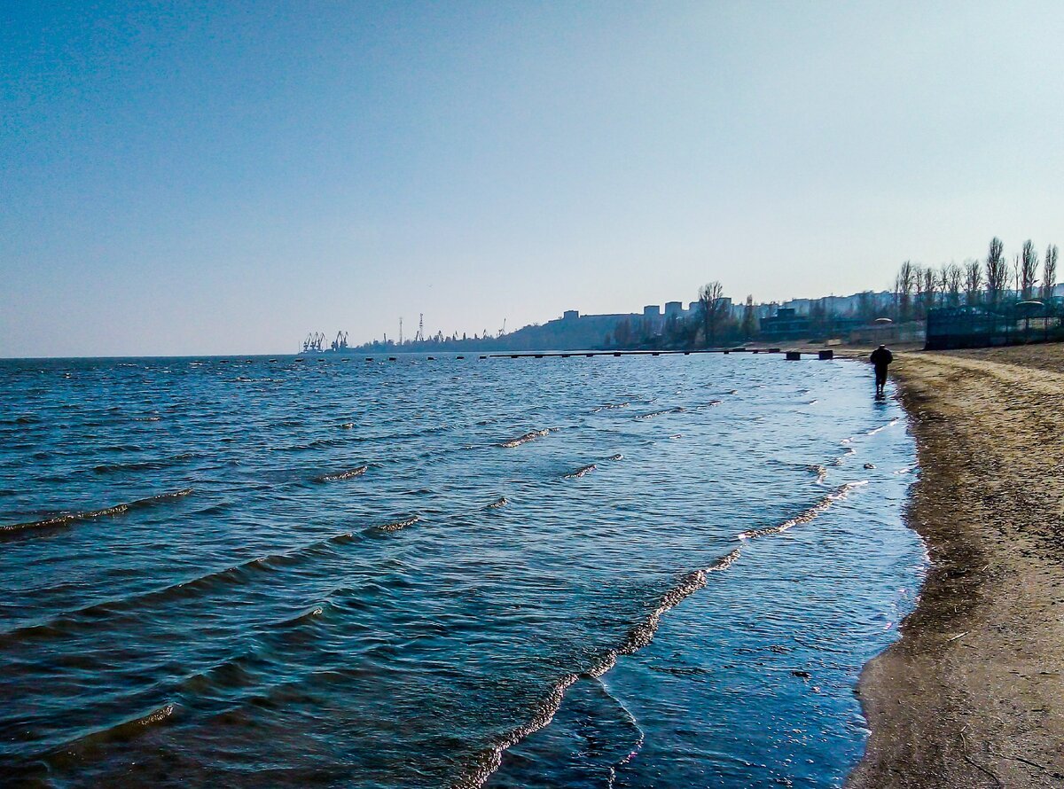 Таганрогский залив Азовского моря