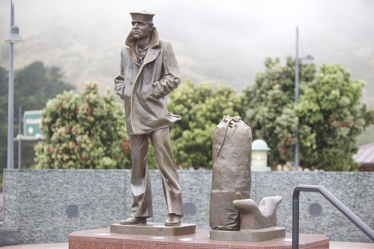 Lone Sailor Statue