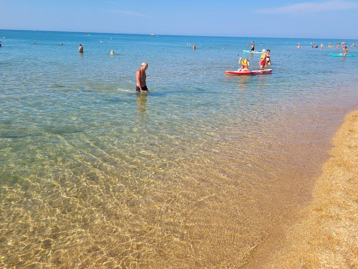 Море в Анапе в сентябре