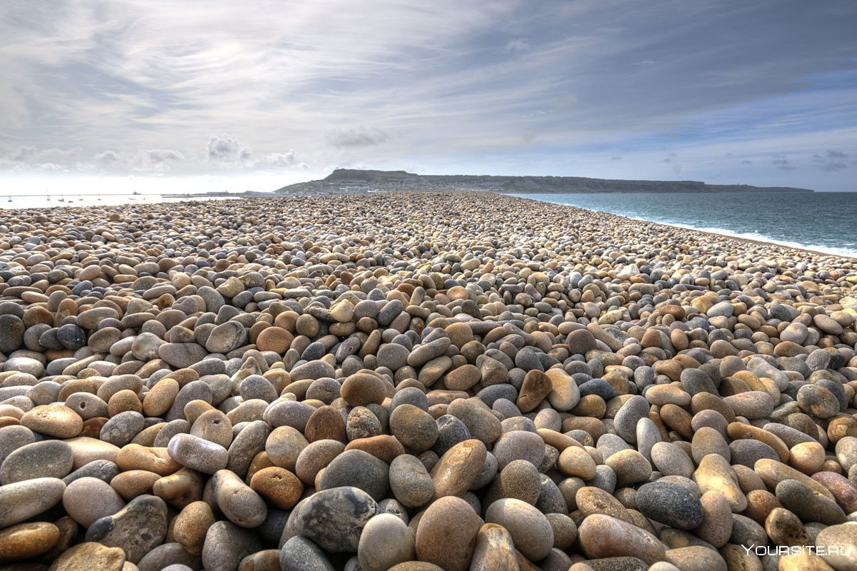 Пляж Чесил (Chesil Beach) - Англия