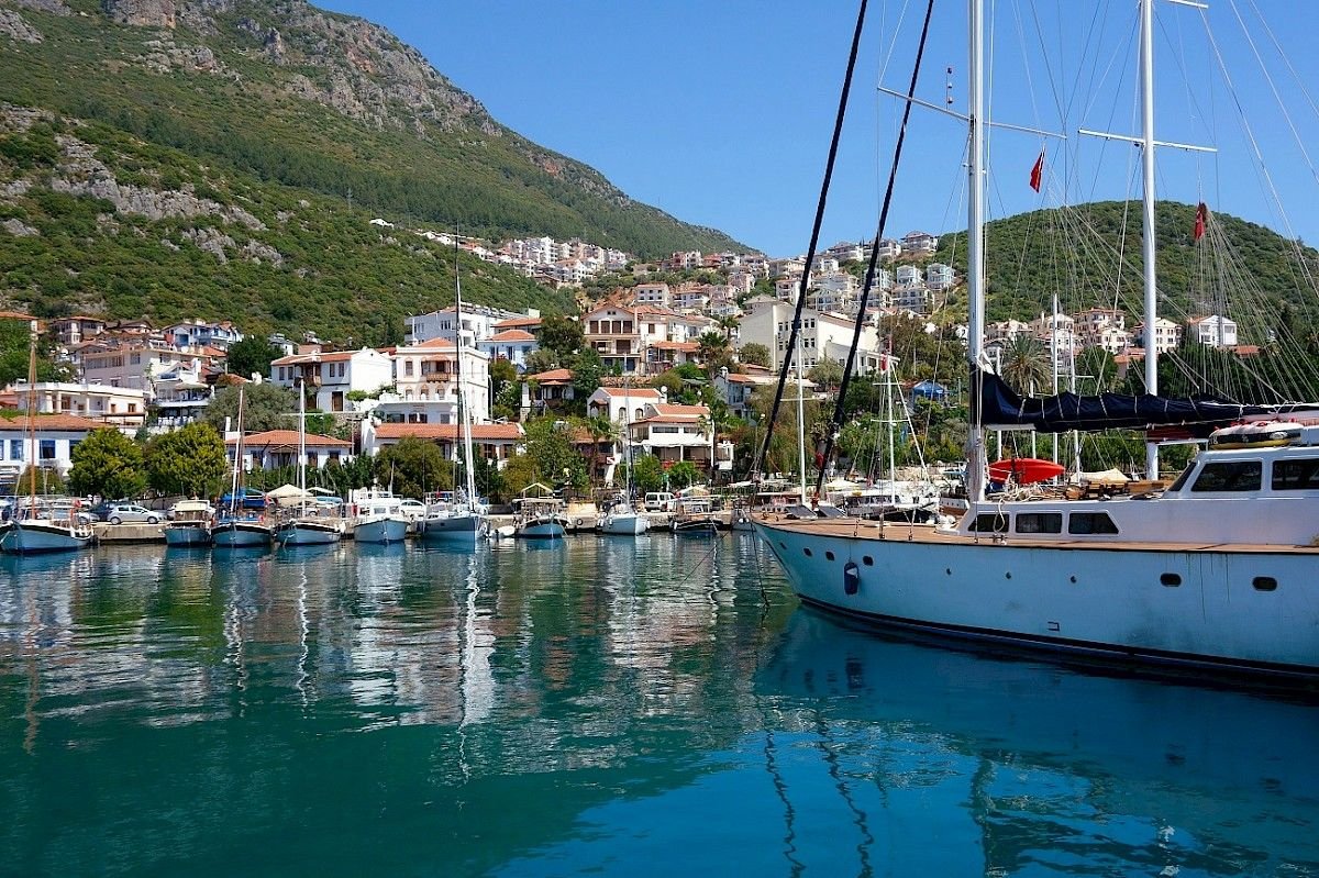 Kalkan Harbour, kas, Turkey